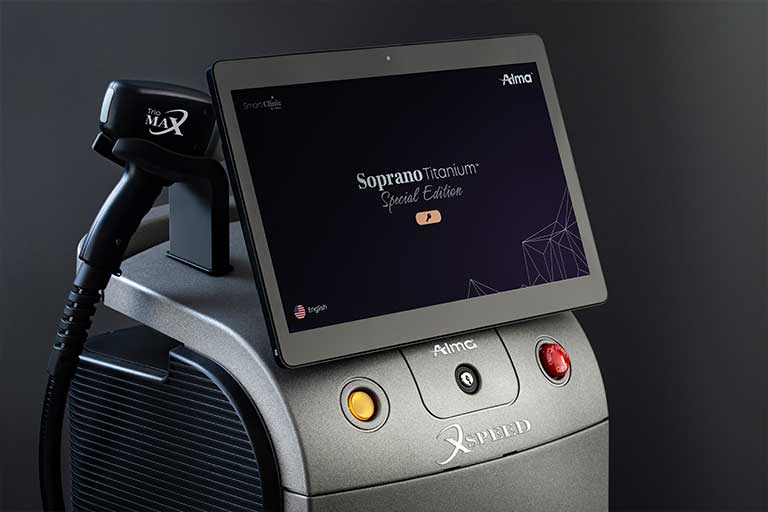 Το Soprano Titanium διαθέτει Dual Mode, ώστε η αποτρίχωση να προσαρμόζεται απόλυτα σε εσένα.